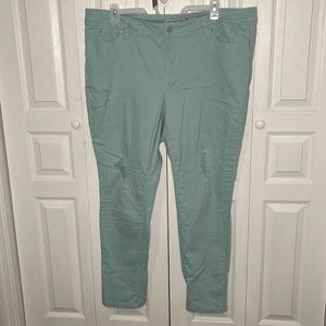 Teal Jeans